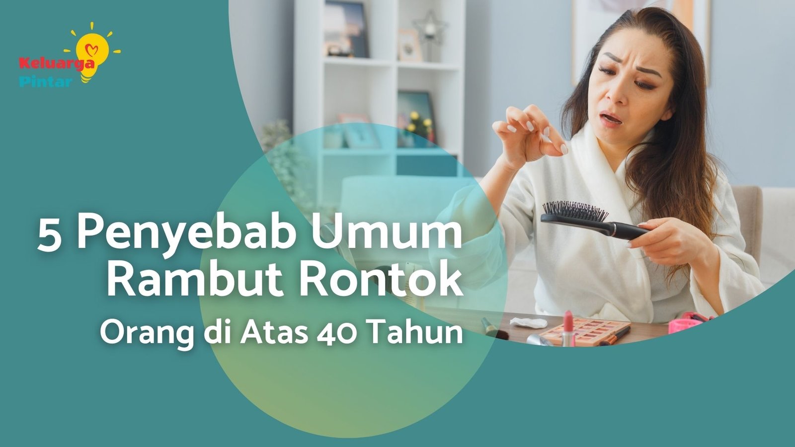 Read more about the article 5 Penyebab Umum Rambut Rontok Bagi Orang di Atas Usia 40